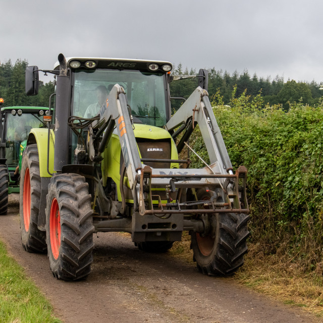 "Dorset County Show Tractor Run 21" by Dorset Rural Photography - £5.00 "Dorset County Show Tractor Run 21" stock image
