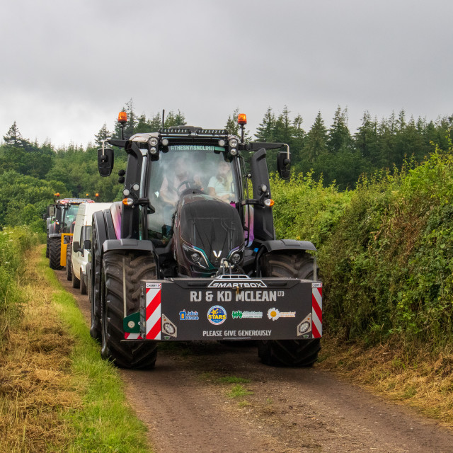 "Dorset County Show Tractor Run 21" by Dorset Rural Photography - £5.00 "Dorset County Show Tractor Run 21" stock image