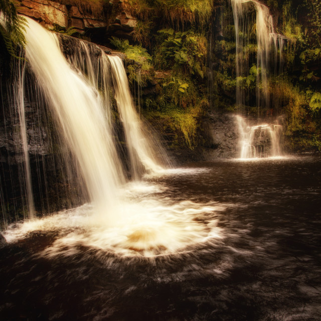 "Limb Hole falls" by Simon Martin - £15.00 "Limb Hole falls" stock image