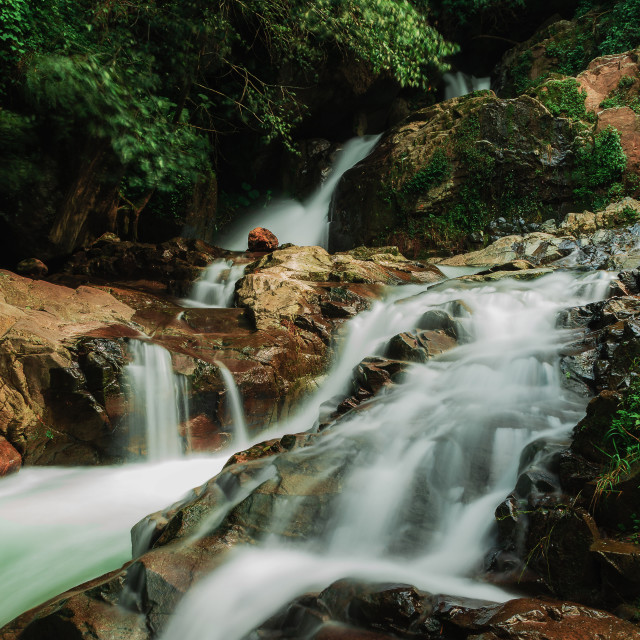 "Waterfall "Two Rivers"" by Expvisual Filmmaking and Photography SAS de CV - $24.69 "Waterfall "Two Rivers"" stock image