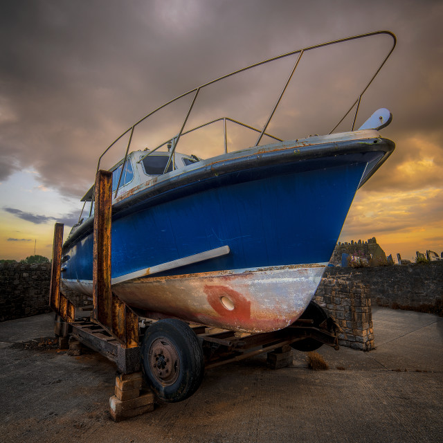 "Boat" by Pete Griffiths - £10.00 "Boat" stock image