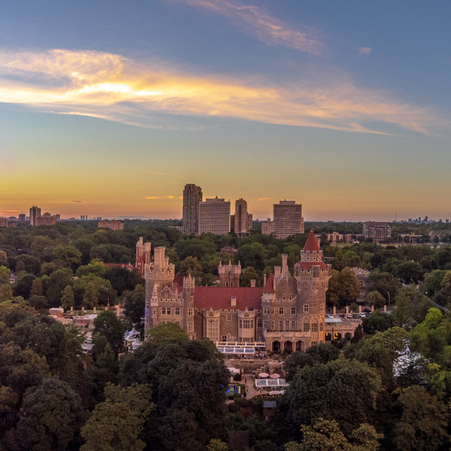 "180 Pano of Casa Loma" stock image