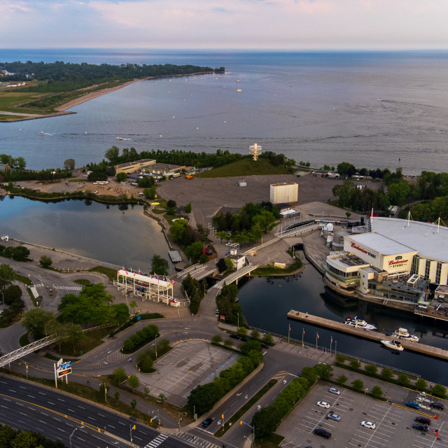 "Ontario Place East Island" stock image