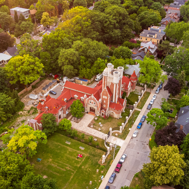 "Casa Loma Stables" stock image