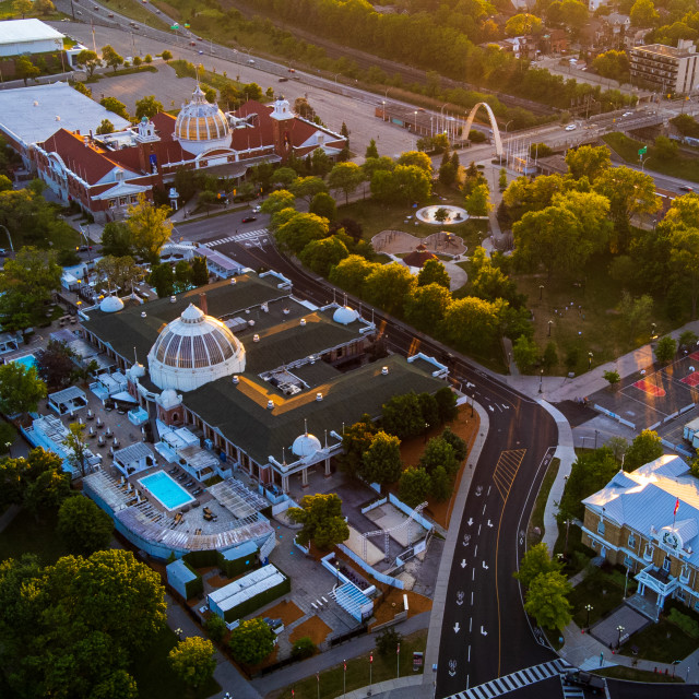 "Drone Shot of Grand Bizarre" stock image