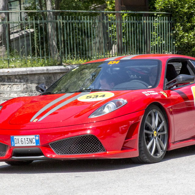 "2009 FERRARI 430 SCUDERIA" stock image