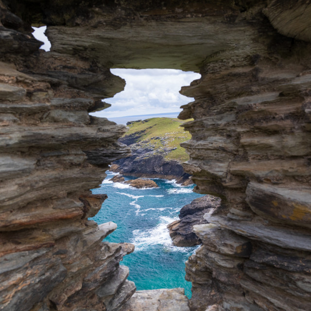 "Through the Rocks" by Neal Smith Photography - £10.00 "Through the Rocks" stock image
