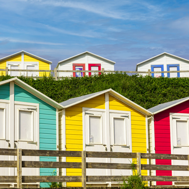 "Beach Huts" by Neal Smith Photography - £10.00 "Beach Huts" stock image