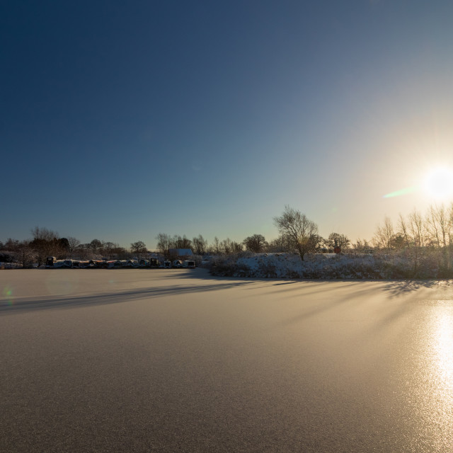 "Winter Sun" by Neal Smith Photography - £10.00 "Winter Sun" stock image