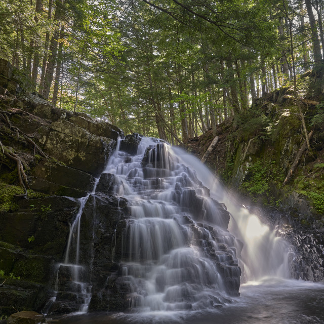 "Dawson Brooks Falls" by Carlos A Esquivel - $33.97 "Dawson Brooks Falls" stock image