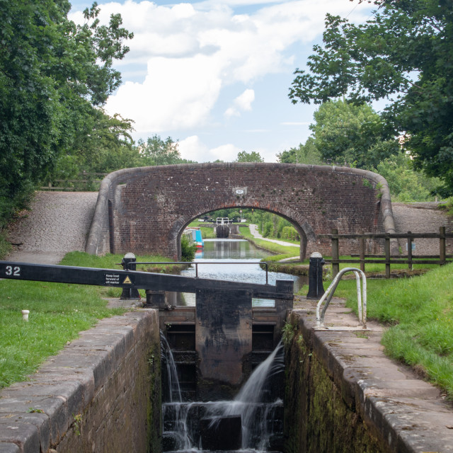 "The Locks" by Neal Smith Photography - £10.00 "The Locks" stock image