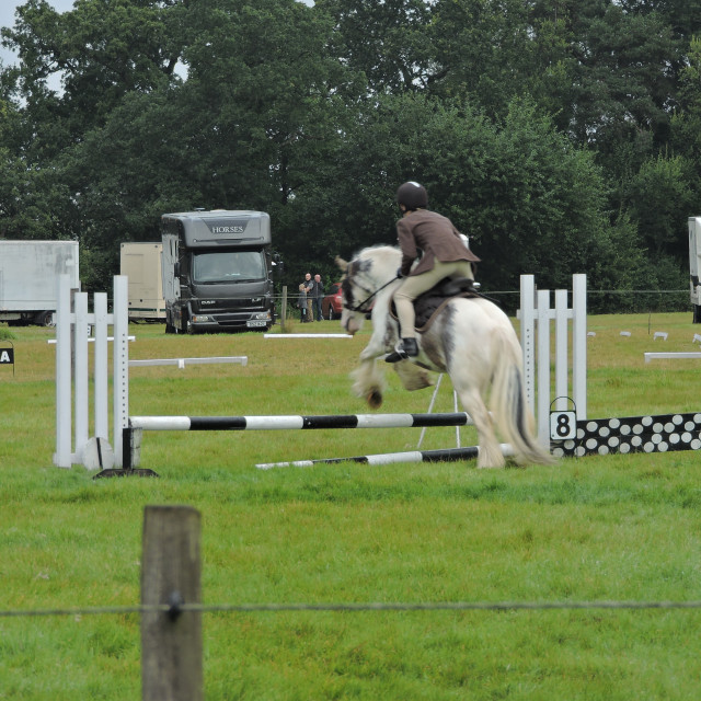 "Gate Inn Riding Club, 3rd August 2021" by Ann Tomlin Photography - £10.00 "Gate Inn Riding Club, 3rd August 2021" stock image