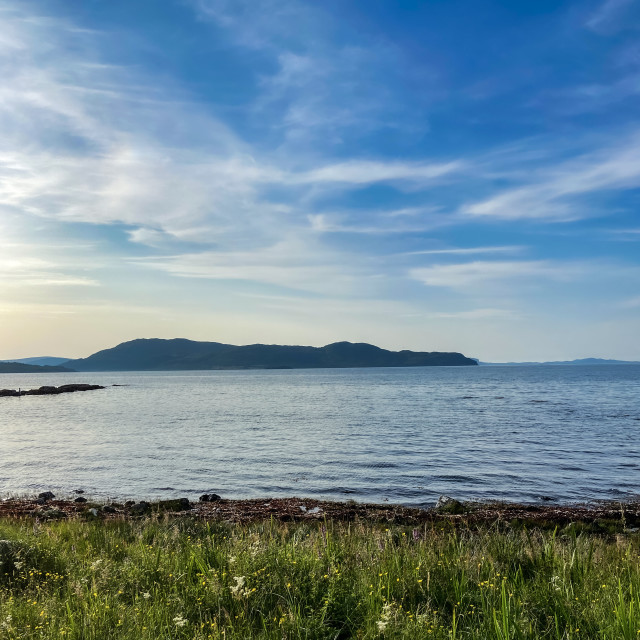 "Broadford Bay" stock image