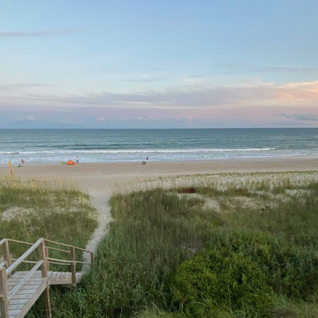 "Indian Beach-Salter Path-Crystal Coast,NC" stock image