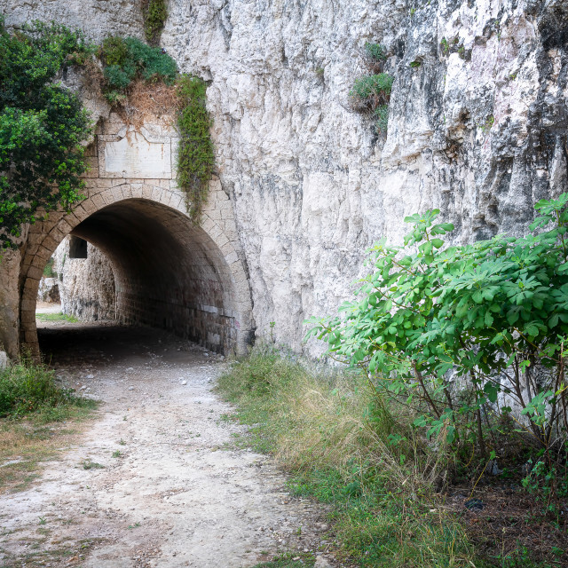 "Abandoned Ottoman Train Tunnel in Lebanon" by Roman Robroek - $30.80 "Abandoned Ottoman Train Tunnel in Lebanon" stock image