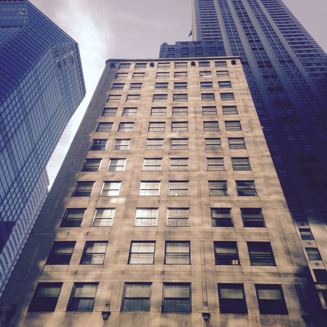 "Look Up NYC" by Aaron M Thompson PHOTO - $22.80 "Look Up NYC" stock image