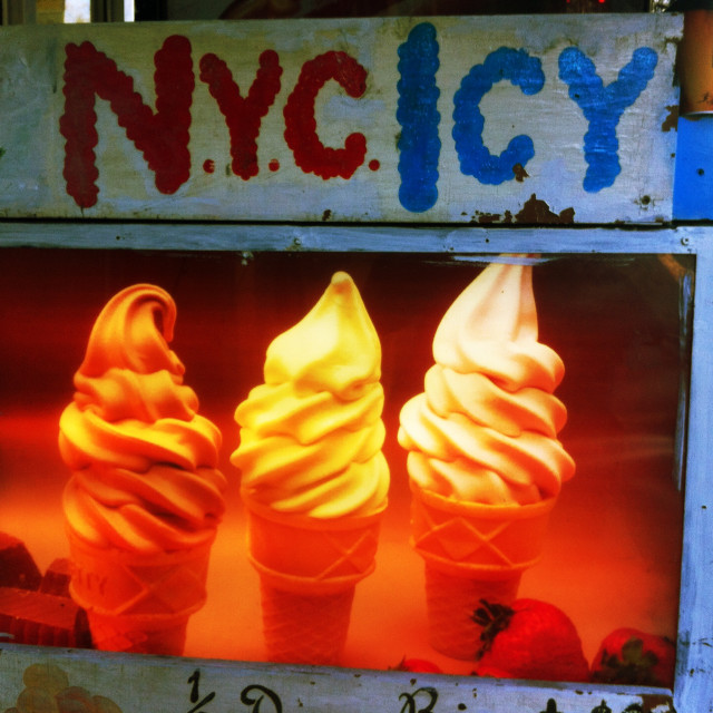 "NYC ICY" by Aaron M Thompson PHOTO - $22.80 "NYC ICY" stock image