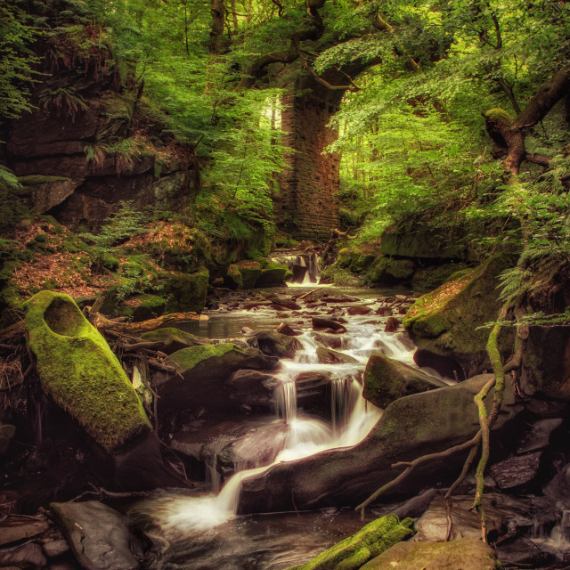 "The Fairies Chapel" by Simon Martin - £15.00 "The Fairies Chapel" stock image