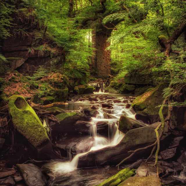 "The Fairies Chapel" stock image