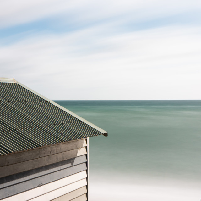 "Beach Green" by Mark Fox - £21.00 "Beach Green" stock image