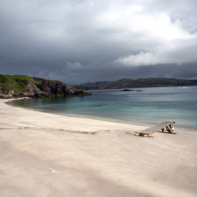 "Handa Beach, Scottish Highlands" by John McGowan - £15.00 "Handa Beach, Scottish Highlands" stock image