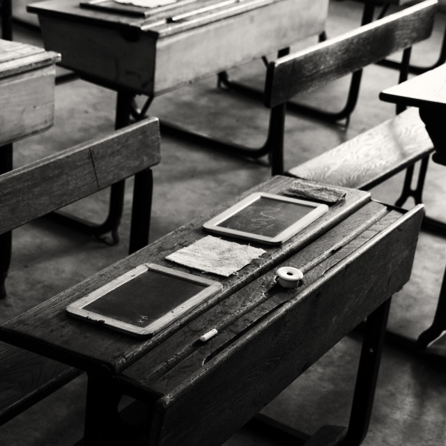 "Back to School" by Len Howell - $12.64 "Back to School" stock image
