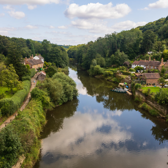 "Ironbridge Gorge, Shropshire" by Neal Smith Photography - £10.00 "Ironbridge Gorge, Shropshire" stock image