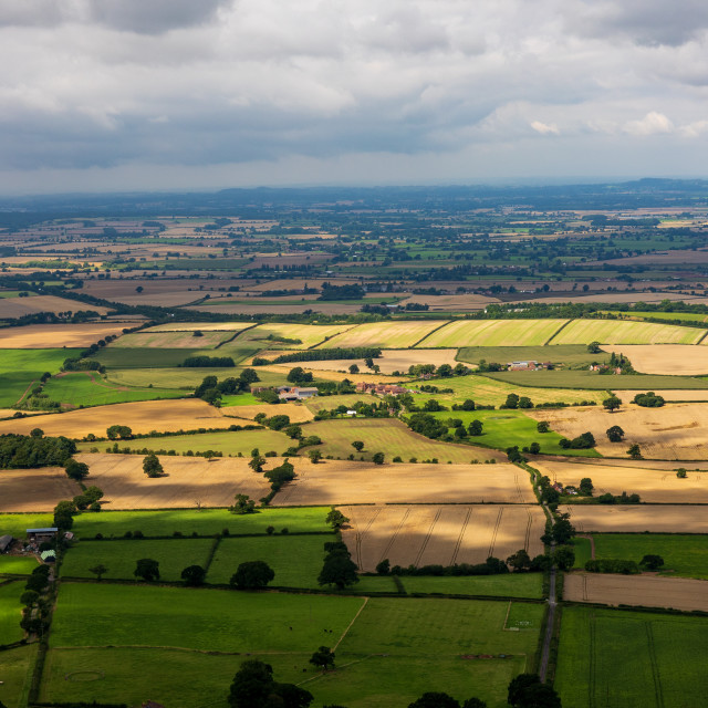 "Shropshire from the Wrekin" by Neal Smith Photography - £10.00 "Shropshire from the Wrekin" stock image