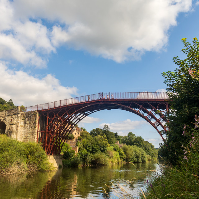 "The Ironbridge" by Neal Smith Photography - £10.00 "The Ironbridge" stock image