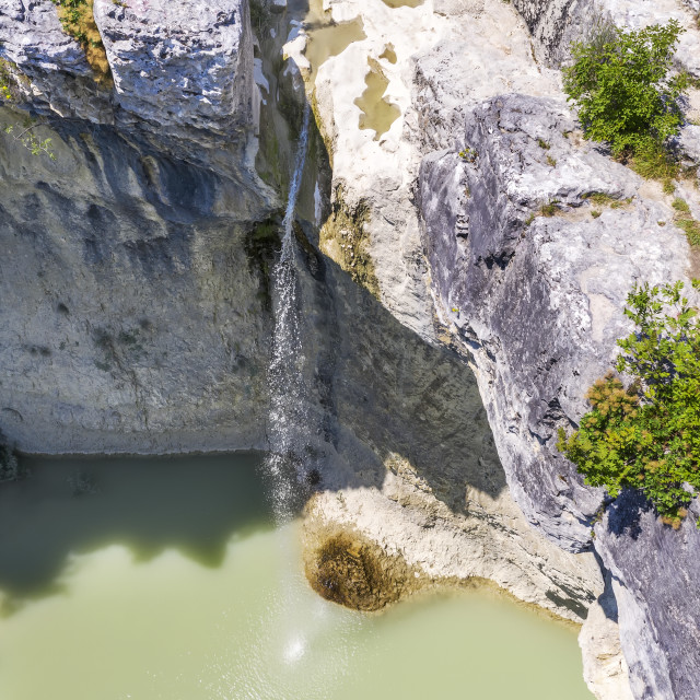 "Sopot waterfall, Istria, Croatia" stock image