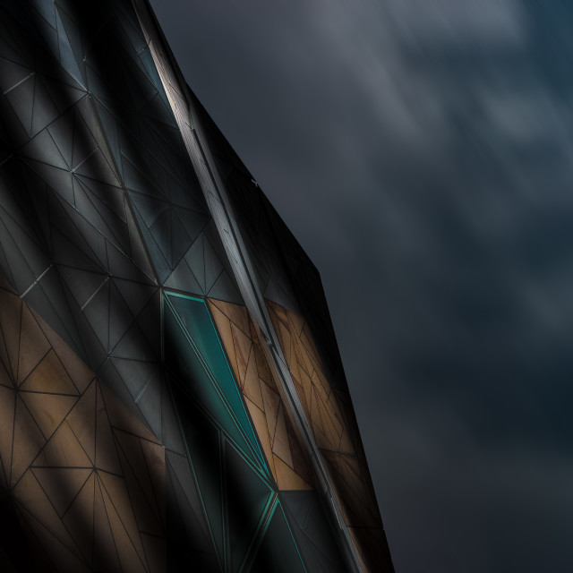 "Moody Square" by Mark Fox - £21.00 "Moody Square" stock image