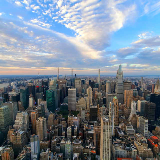 "Top of the Rock" stock image