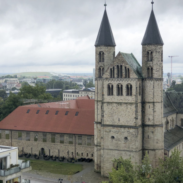 "Kloster Unser Lieben Frauen" stock image