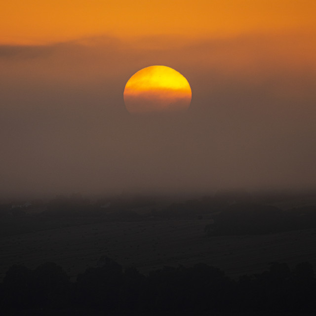 "Sunrise from Ardullie, Scottish Highlands" by John McGowan - £10.00 "Sunrise from Ardullie, Scottish Highlands" stock image