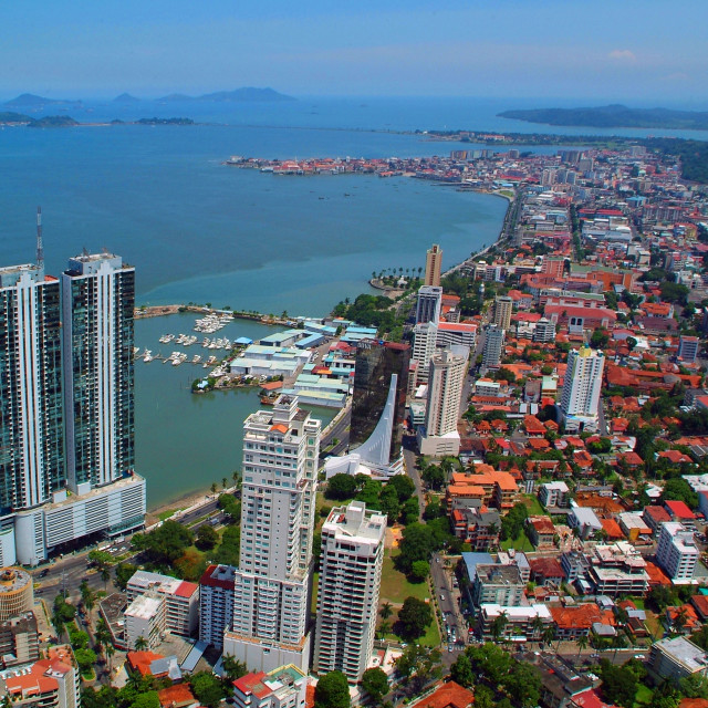 "Ciudad de Panama 2005" stock image