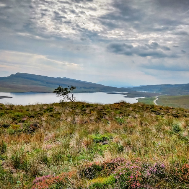 "Lock Leathan, Isle of Skye." stock image