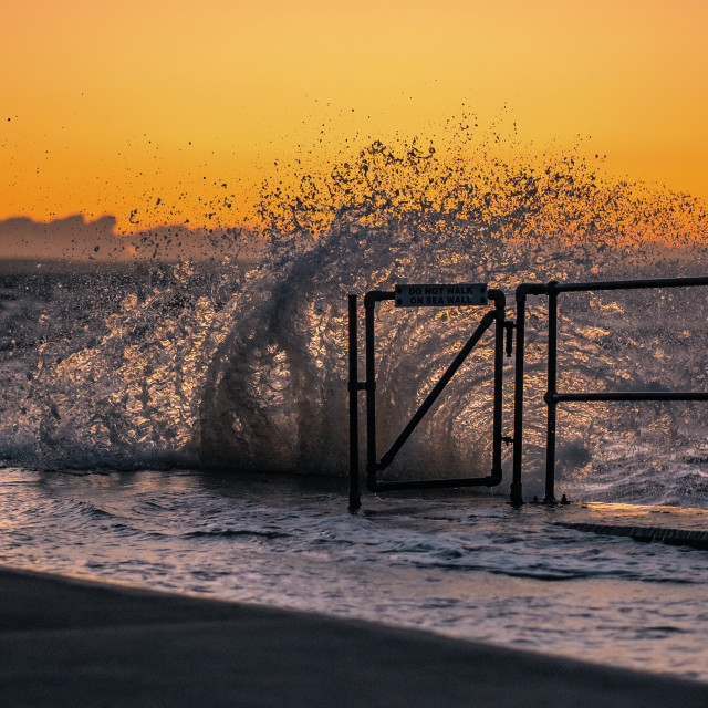 "Making a Splash" by Pete Griffiths - £10.00 "Making a Splash" stock image