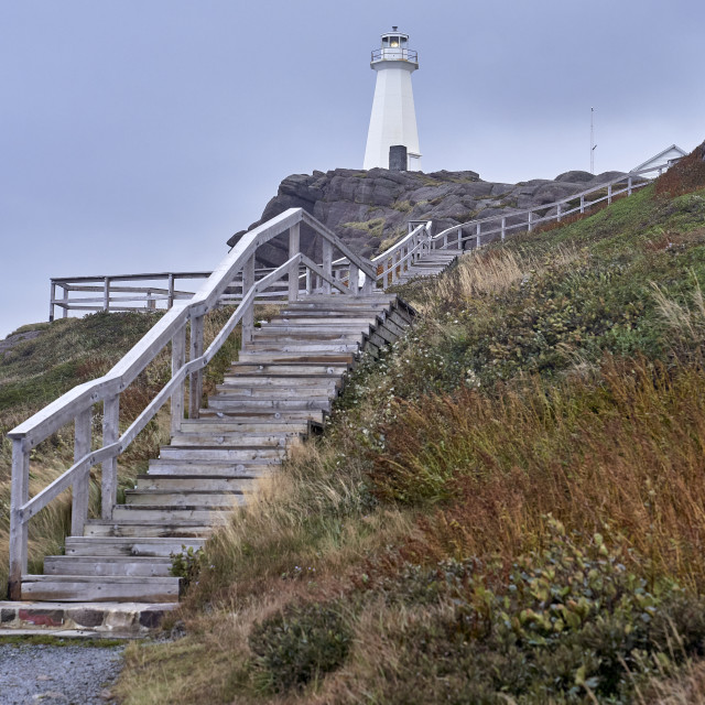 "Cape Spear Lighthouse" stock image