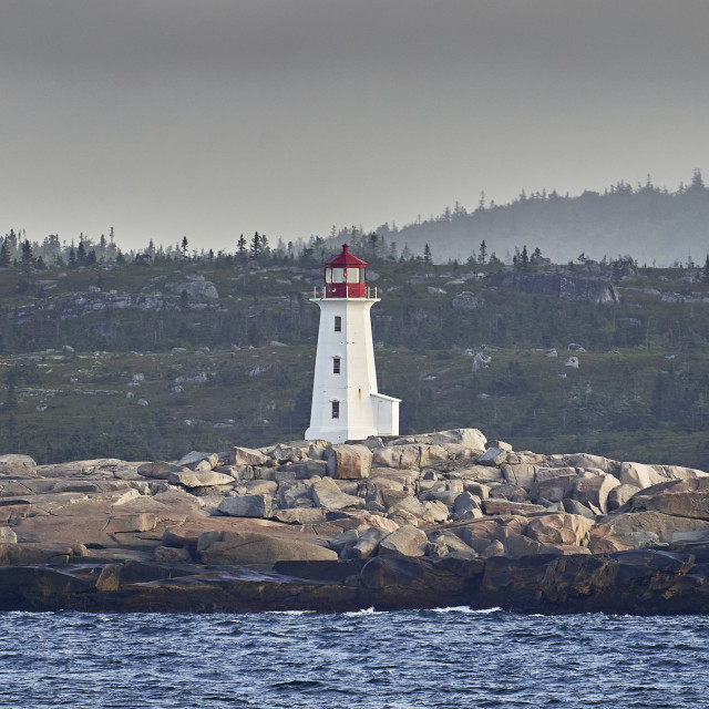 "Peggy's Cove Lighthouse" stock image