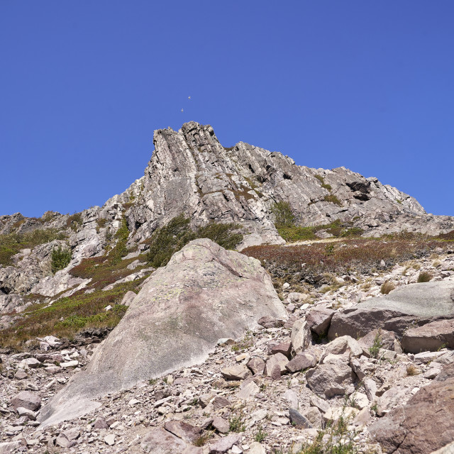 "Peaks at Signal HIll" stock image