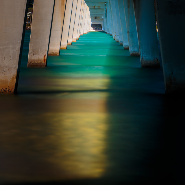 "The Bridge of Light and Shadow" by Mark Fox - £21.00 "The Bridge of Light and Shadow" stock image