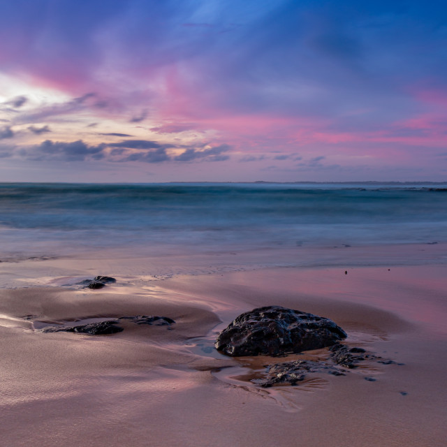 "Falling Blue" by Mark Fox - £21.00 "Falling Blue" stock image