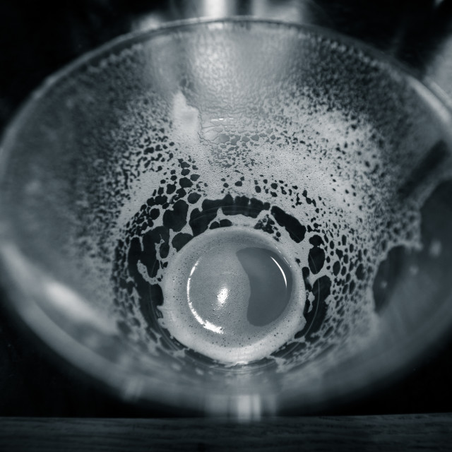 "The Empty Glass" by Mark Fox - £21.00 "The Empty Glass" stock image
