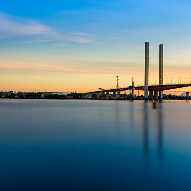 "Bolte Blue" by Mark Fox - £21.00 "Bolte Blue" stock image