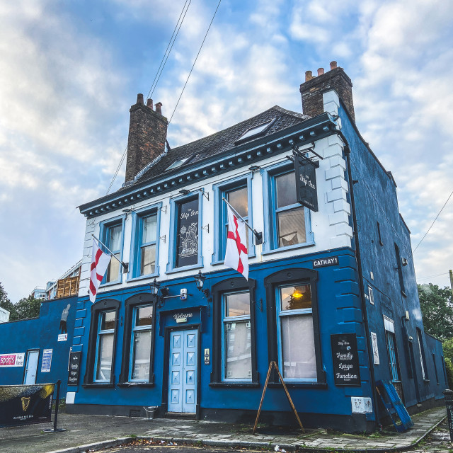 "The Ship Inn" stock image