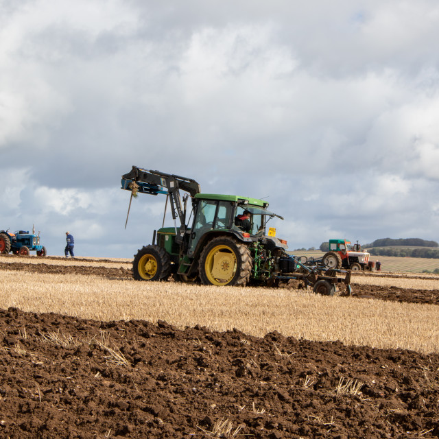 "Puddletown YFC Ploughing Match 2021" by Dorset Rural Photography - £5.00 "Puddletown YFC Ploughing Match 2021" stock image