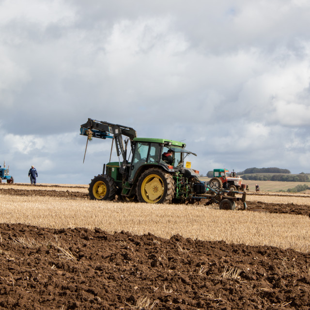 "Puddletown YFC Ploughing Match 2021" by Dorset Rural Photography - £5.00 "Puddletown YFC Ploughing Match 2021" stock image