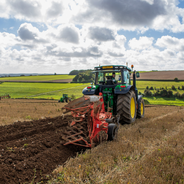"Puddletown YFC Ploughing Match 2021" by Dorset Rural Photography - £5.00 "Puddletown YFC Ploughing Match 2021" stock image