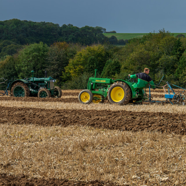 "Puddletown YFC Ploughing Match 2021" by Dorset Rural Photography - £5.00 "Puddletown YFC Ploughing Match 2021" stock image