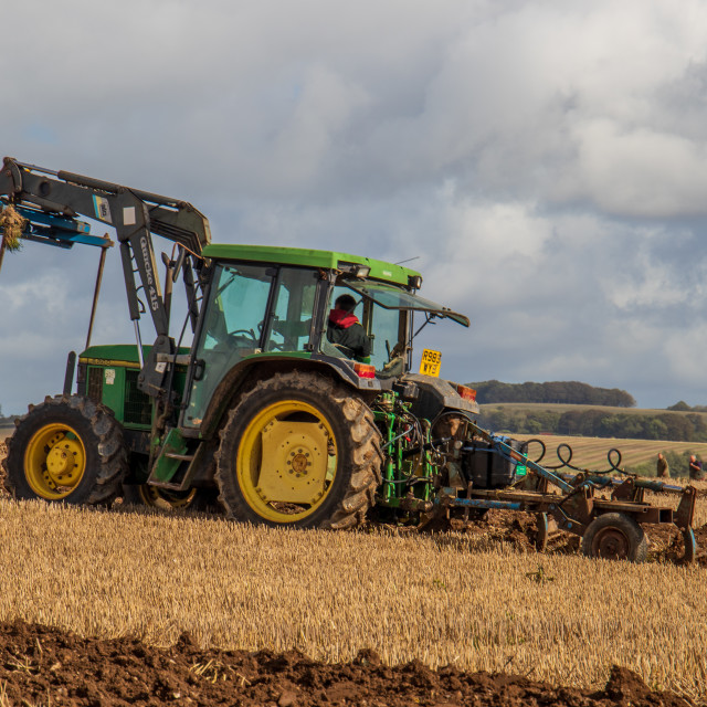 "Puddletown YFC Ploughing Match 2021" by Dorset Rural Photography - £5.00 "Puddletown YFC Ploughing Match 2021" stock image